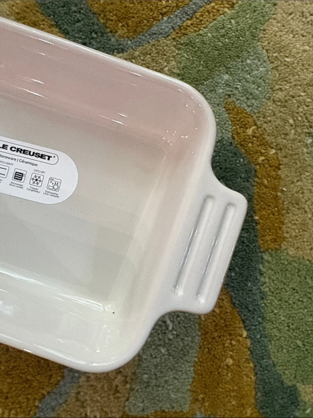 Le Creuset 18 cm Rectangular Baking Dish in Pistache